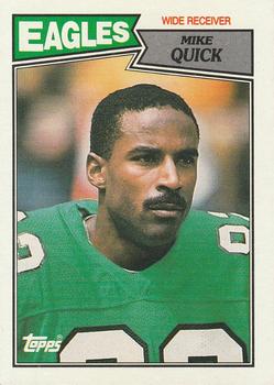 #298 Mike Quick - Philadelphia Eagles - 1987 Topps Football