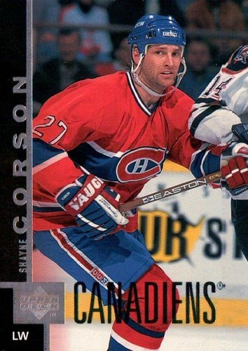 #298 Shayne Corson - Montreal Canadiens - 1997-98 Upper Deck Hockey