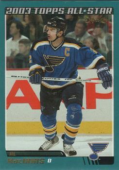 #298 Al MacInnis - St. Louis Blues - 2003-04 O-Pee-Chee Hockey