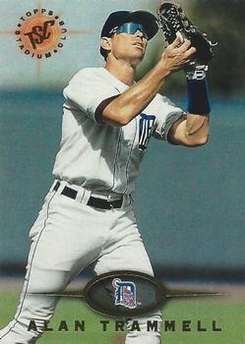 #298 Alan Trammell - Detroit Tigers - 1995 Stadium Club Baseball