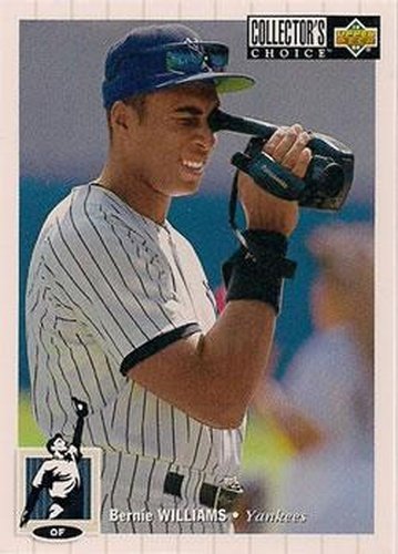 #298 Bernie Williams - New York Yankees - 1994 Collector's Choice Baseball
