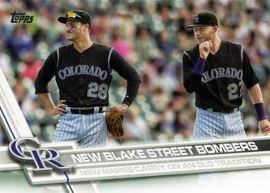 #298 New Blake Street Bombers - Colorado Rockies - 2017 Topps Baseball