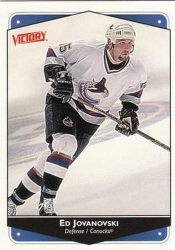 #298 Ed Jovanovski - Vancouver Canucks - 1999-00 Upper Deck Victory Hockey