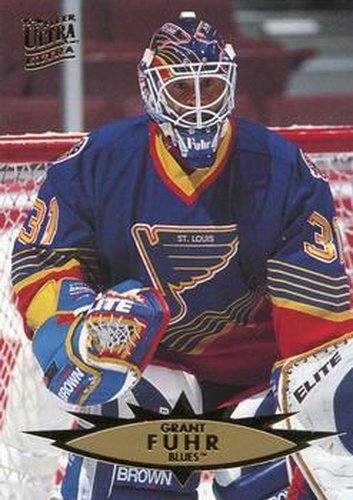 #298 Grant Fuhr - St. Louis Blues - 1995-96 Ultra Hockey