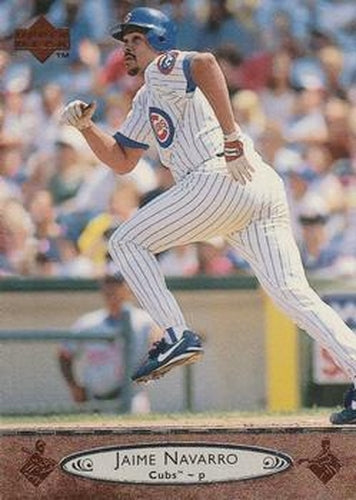 #298 Jaime Navarro - Chicago Cubs - 1996 Upper Deck Baseball