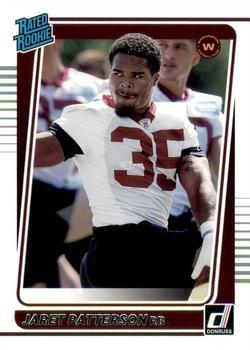 #298 Jaret Patterson - Washington Football Team - 2021 Donruss Football