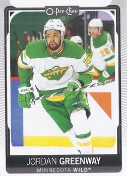 #298 Jordan Greenway - Minnesota Wild - 2021-22 O-Pee-Chee Hockey