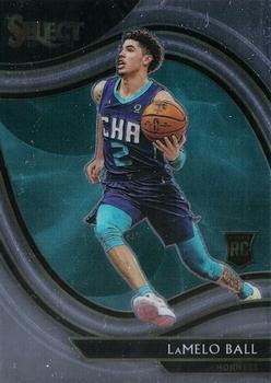 #298 LaMelo Ball - Charlotte Hornets - 2020-21 Panini Select Basketball