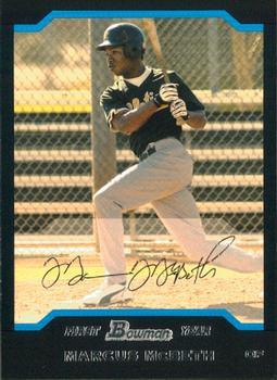 #298 Marcus McBeth - Oakland Athletics - 2004 Bowman Baseball