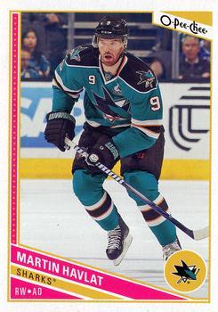 #298 Martin Havlat - San Jose Sharks - 2013-14 O-Pee-Chee Hockey
