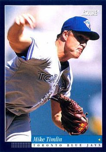 #298 Mike Timlin - Toronto Blue Jays -1994 Score Baseball