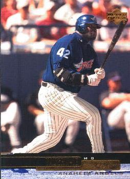 #298 Mo Vaughn - Anaheim Angels - 2000 Upper Deck Baseball