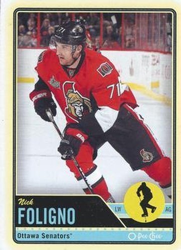 #298 Nick Foligno - Ottawa Senators - 2012-13 O-Pee-Chee Hockey