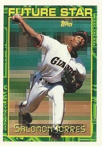 #298 Salomon Torres - San Francisco Giants - 1994 Topps Baseball