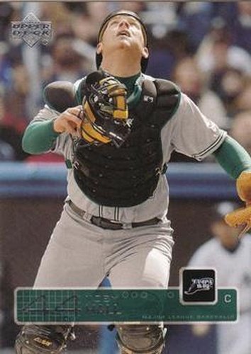 #298 Toby Hall - Tampa Bay Devil Rays - 2003 Upper Deck Baseball