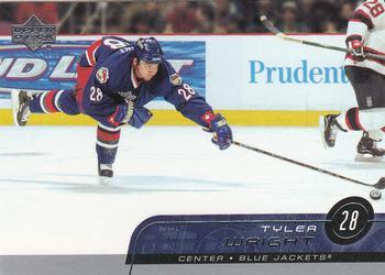#298 Tyler Wright - Columbus Blue Jackets - 2002-03 Upper Deck Hockey