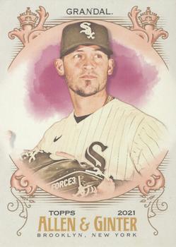 #298 Yasmani Grandal - Chicago White Sox - 2021 Topps Allen & Ginter Baseball