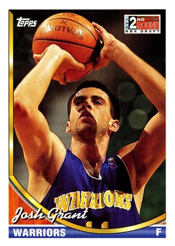 #298 Josh Grant - Golden State Warriors - 1993-94 Topps Basketball