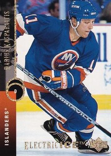 #298 Darius Kasparaitis - New York Islanders - 1994-95 Upper Deck Hockey - Electric Ice