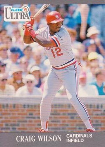 #298 Craig Wilson - St. Louis Cardinals - 1991 Ultra Baseball
