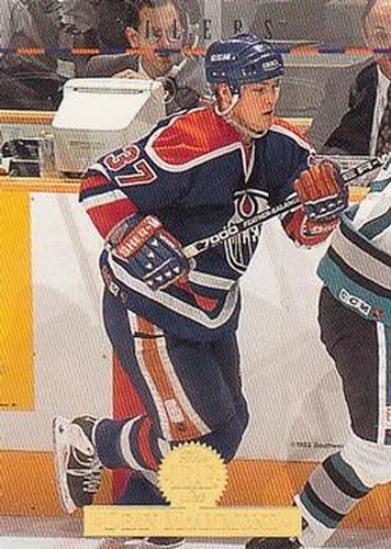 #298 Dean McAmmond - Edmonton Oilers - 1994-95 Leaf Hockey