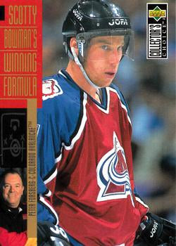 #298 Peter Forsberg - Colorado Avalanche - 1996-97 Collector's Choice Hockey