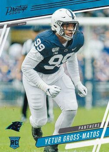 #298 Yetur Gross-Matos - Carolina Panthers - 2020 Panini Prestige Football