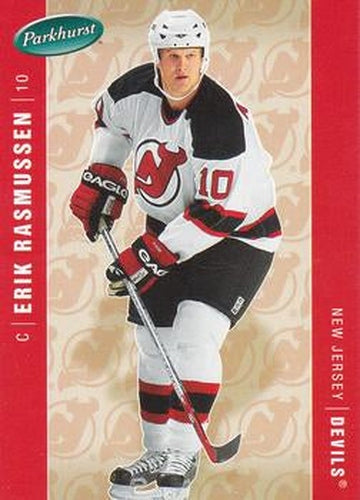 #298 Erik Rasmussen - New Jersey Devils - 2005-06 Parkhurst Hockey