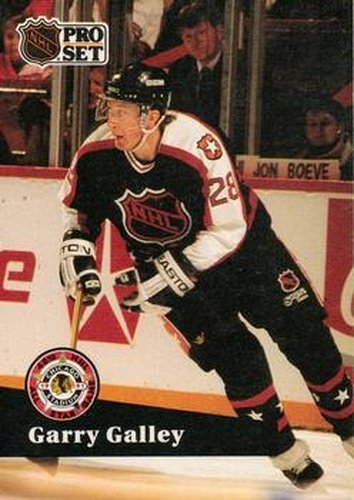 #298 Garry Galley - 1991-92 Pro Set Hockey