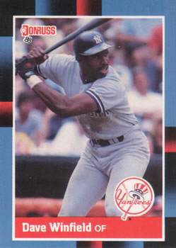 #298 Dave Winfield - New York Yankees - 1988 Donruss Baseball