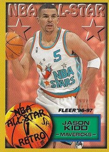 #298 Jason Kidd - Dallas Mavericks - 1996-97 Fleer Basketball