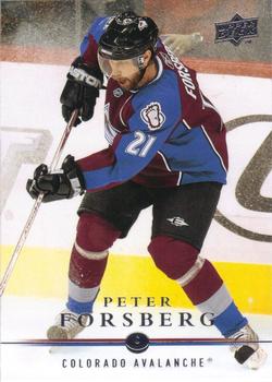 #298 Peter Forsberg - Colorado Avalanche - 2008-09 Upper Deck Hockey