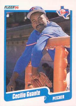 #298 Cecilio Guante - Texas Rangers - 1990 Fleer USA Baseball