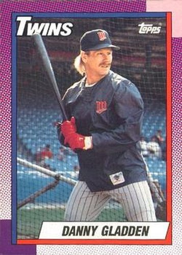 #298 Danny Gladden - Minnesota Twins - 1990 O-Pee-Chee Baseball
