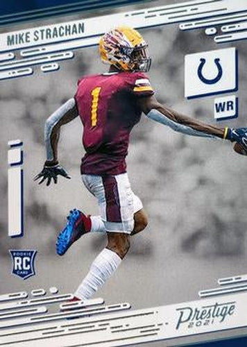 #298 Mike Strachan - Indianapolis Colts - 2021 Panini Prestige Football