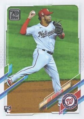 #298 Luis Garcia - Washington Nationals - 2021 Topps Baseball