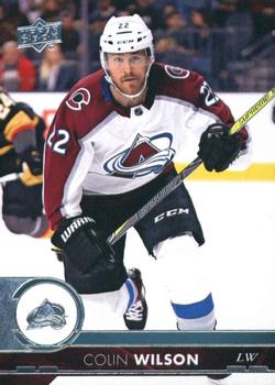 #299 Colin Wilson - Colorado Avalanche - 2017-18 Upper Deck Hockey