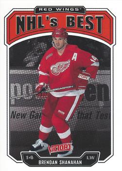 #299 Brendan Shanahan - Detroit Red Wings - 2000-01 Upper Deck Victory Hockey