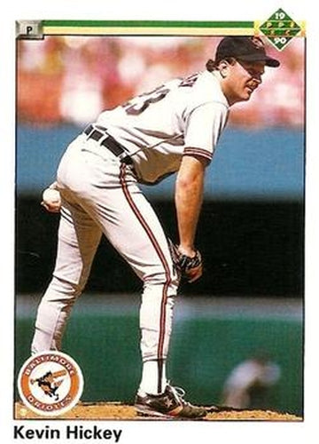 #299 Kevin Hickey - Baltimore Orioles - 1990 Upper Deck Baseball