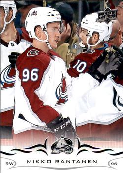 #299 Mikko Rantanen - Colorado Avalanche - 2018-19 Upper Deck Hockey