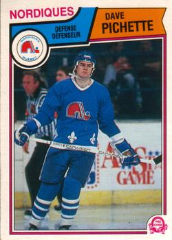 #299 Dave Pichette - Quebec Nordiques - 1983-84 O-Pee-Chee Hockey