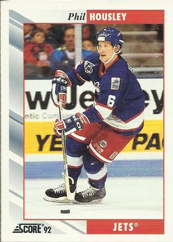 #299 Phil Housley - Winnipeg Jets - 1992-93 Score USA Hockey