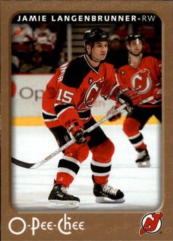 #299 Jamie Langenbrunner - New Jersey Devils - 2006-07 O-Pee-Chee Hockey