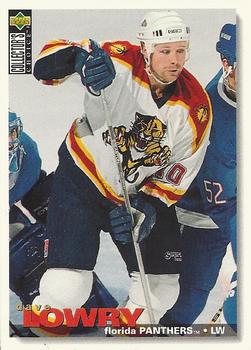 #299 Dave Lowry - Florida Panthers - 1995-96 Collector's Choice Hockey