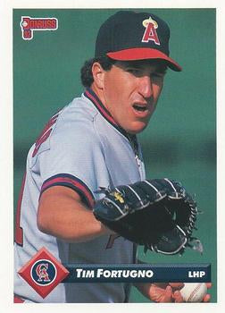 #299 Tim Fortugno - California Angels - 1993 Donruss Baseball
