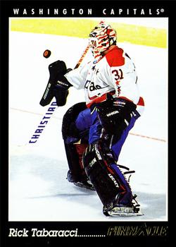 #299 Rick Tabaracci - Washington Capitals - 1993-94 Pinnacle Hockey