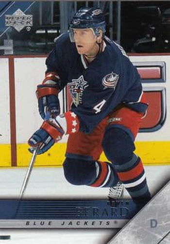 #299 Bryan Berard - Columbus Blue Jackets - 2005-06 Upper Deck Hockey