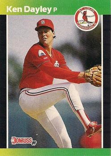 #299 Ken Dayley - St. Louis Cardinals - 1989 Donruss Baseball