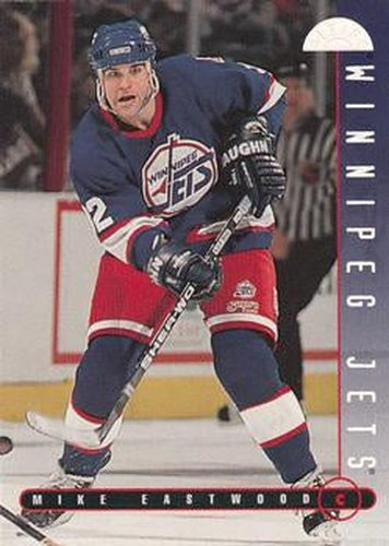 #299 Mike Eastwood - Winnipeg Jets - 1995-96 Leaf Hockey