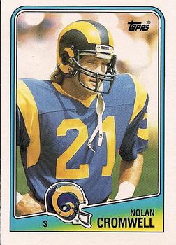 #299 Nolan Cromwell - Los Angeles Rams - 1988 Topps Football